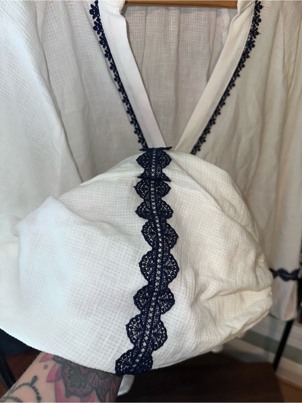 Zara Peasant Blouse - Picture 5 of 6